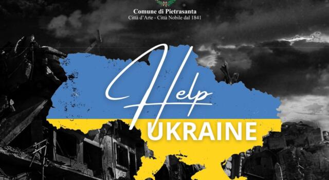Emergenza Ucraina, raccolta di cibo per chi arriva in Versilia