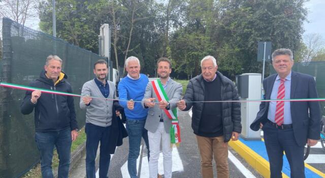 Inaugurazione area camper a Lido di Camaiore