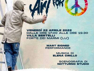 Performance d’arte a Villa Bertelli a corredo della mostra Andy Warhol e la New Pop, venerdì 22 aprile