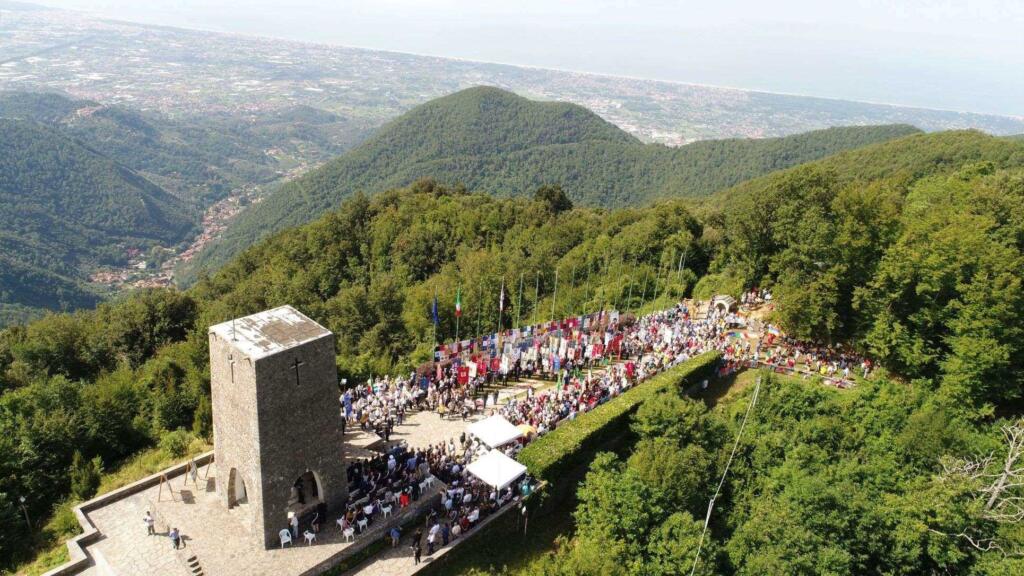 Foto drone sacrario SantAnna