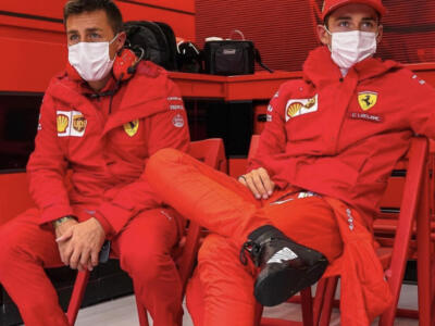 Charles Leclerc rapinato a Viareggio