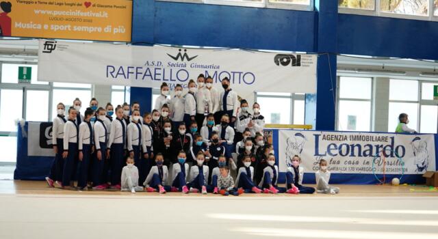 Quattro successi per la Ginnastica Motto nel campionato Insieme Silver