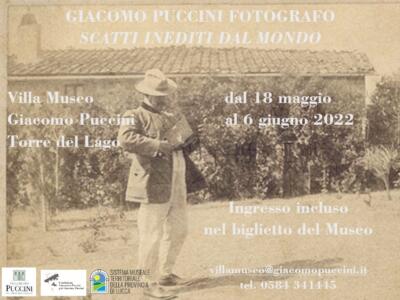 Fondazione Simonetta Puccini apre le porte del proprio Archivio storico per la mostra “Giacomo Puccini fotografo”