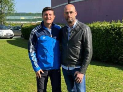 Javier Zanetti al torneo dell’Accademia organizzato dal Tau Calcio di Altopascio