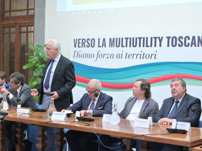 Verso una multiutility toscana, presentata la proposta. Giani: “Un momento storico”