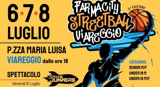 Viareggio Farmacity 3&#215;3 Streetball, seconda edizione in Piazza Maria Luisa