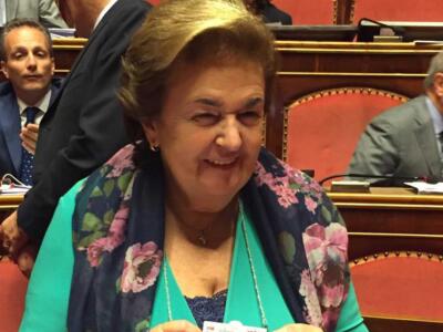 La senatrice Granaiola a sostegno del Centro sinistra a Lucca.