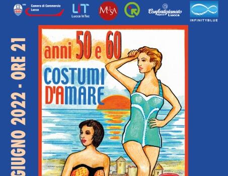 Moda balneare vintage al MuSA di Pietrasanta, Anni ’50 e ’60 – Costumi d’amare