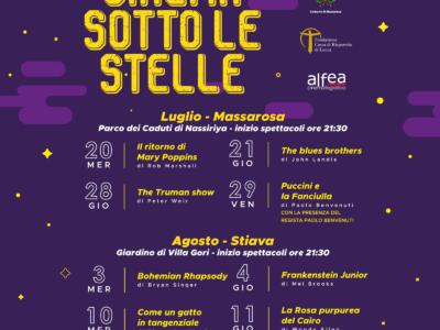 A Massarosa torna il Cinema Sotto le Stelle