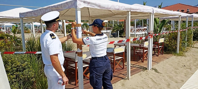 Guardia Costiera polizia demaniale Sequestri 2