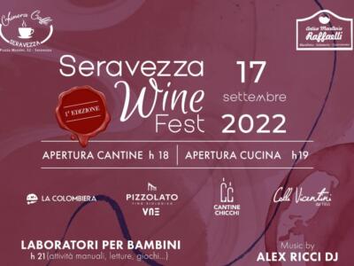Seravezza saluta l’autunno con la prima edizione di “Seravezza Wine Fest”