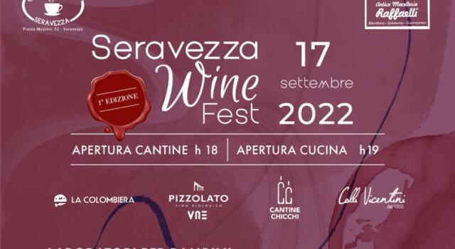 Seravezza saluta l&#8217;autunno con la prima edizione di &#8220;Seravezza Wine Fest&#8221;