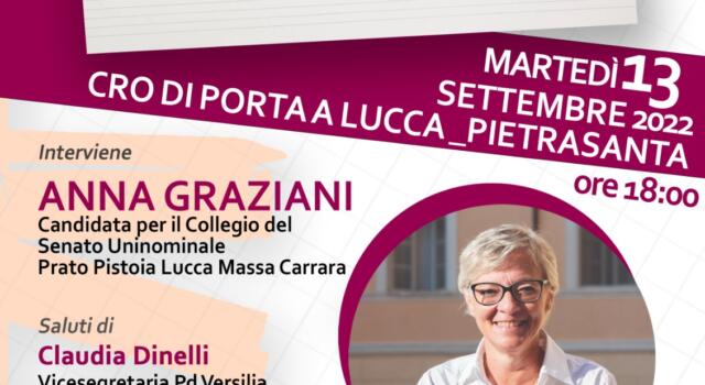La scuola del futuro: incontro tematico con Anna Graziani a Pietrasanta