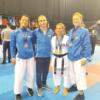 Mondiali karate, la squadra delle viareggine allenata da Pasquale Acri ha vinto la medaglia d’argento