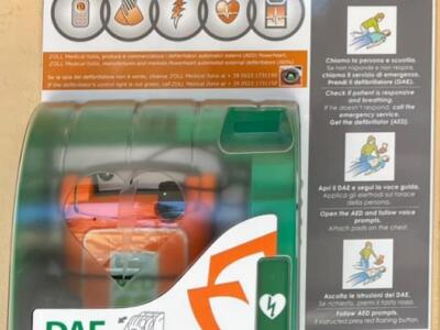 Inaugurazione primo defibrillatore del progetto “Battiti di cuore” a Seravezza