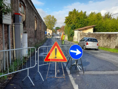 Crollo muro ex area Pierotti, misure di viabilità per la sicurezza