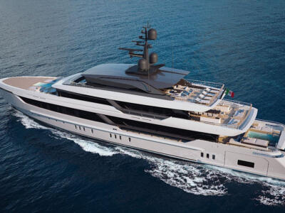 Sanlorenzo, varato il primo yacht della linea 57Steel