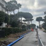 Lido di Camaiore, iniziati i lavori del terzo lotto di Pista Ciclabile in via Gasparini