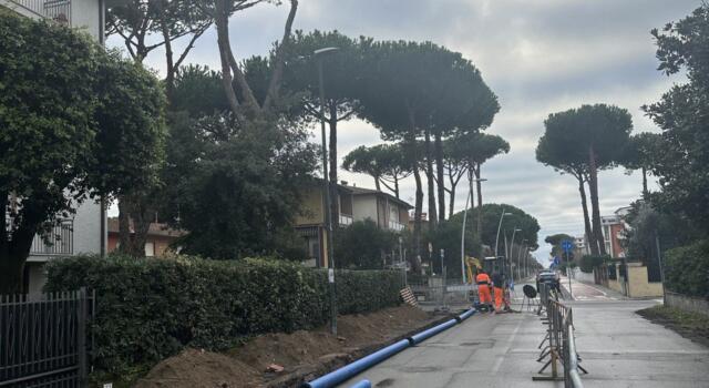 Lido di Camaiore, iniziati i lavori del terzo lotto di Pista Ciclabile in via Gasparini