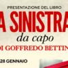 ”A sinistra da capo”, il nuovo libro di Goffredo Bettini verrà presentato sabato 28 gennaio in comune di Viareggio