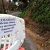 Frane e lavori lasciati a metà, proteste a Montigiano
