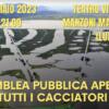 Assemblea di discussione piano regolatore parco San Rossore-Massaciuccoli riguardo attività venatoria