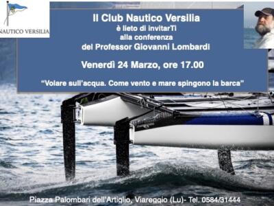 “Volare sull’acqua. Come vento e mare spingono la barca”, conferenza del Professor Giovanni Lombardi rivolta ai giovani