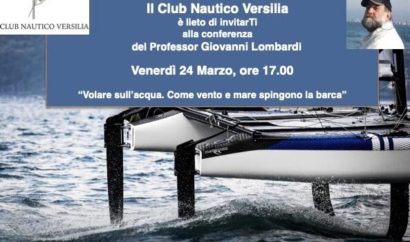 &#8220;Volare sull’acqua. Come vento e mare spingono la barca&#8221;, conferenza del Professor Giovanni Lombardi rivolta ai giovani