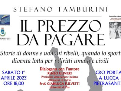 Il giornalista Stefano Tamburini presenta il libro “Il prezzo da pagare”: storia di sport e diritti umani