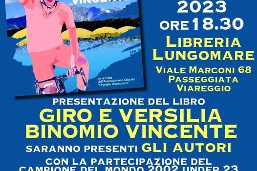 Presentazione del libro “Giro in Versilia e Binomio Vincente”venerdì 5 maggio