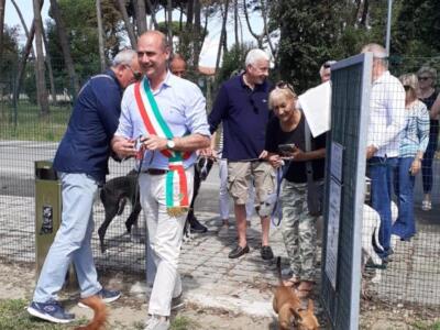 Inaugurati nuovi sgambatoi a Forte dei Marmi