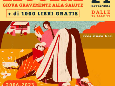 In occasione del diciassettesimo compleanno della casa editrice Giovane Holden Edizioni, Libri nuovi gratis e scambio di libri usati