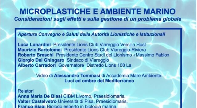 “Microplastiche e ambiente marino”, sabato 14 ottobre un convegno sulla salute dei mari in Piazza Mazzini a Viareggio