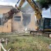 Al via i lavori di demolizione della vecchia scuola Bibolotti