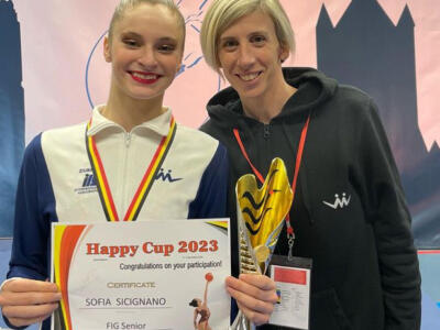 <strong>Trionfo bis per Sofia Sicignano alla Happy Cup in Belgio</strong>