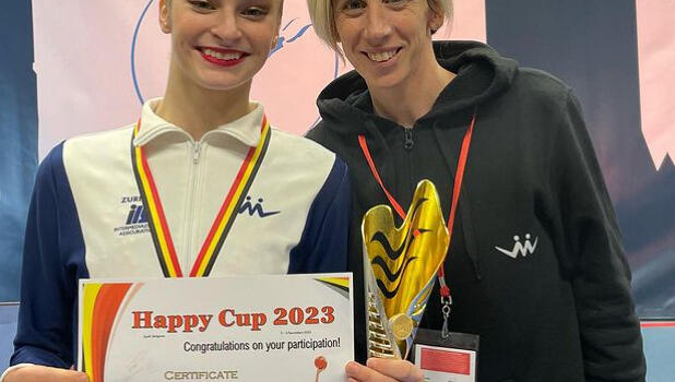 <strong>Trionfo bis per Sofia Sicignano alla Happy Cup in Belgio</strong>