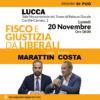 20 Novembre 2023: Costa e Marattin insieme a Lucca sui temi Fisco e Giustizia