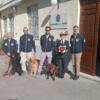 Visita della scuola cani salvataggio alla Capitaneria di Porto di Viareggio