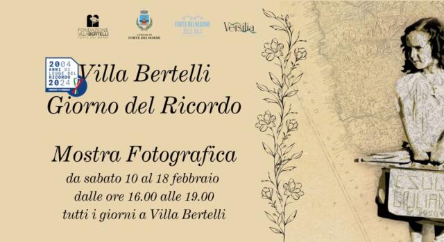 Giorno del Ricordo a Villa Bertelli: il programma