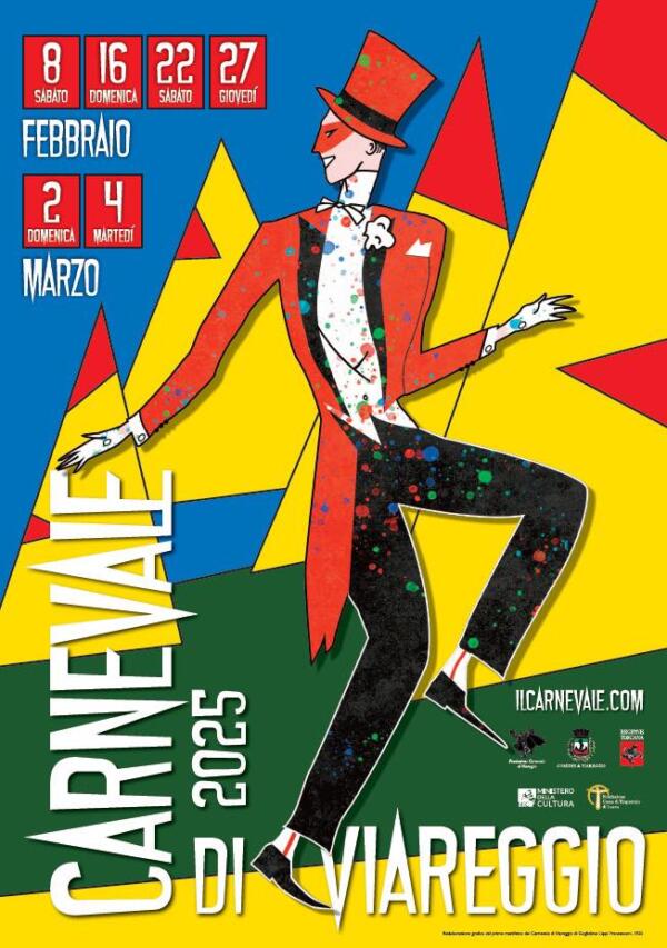 Carnevale 2025, ecco date e manifesto Versiliatoday.it