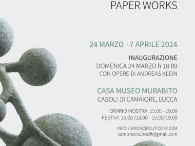 Paper works di Christopher Klein a Casoli