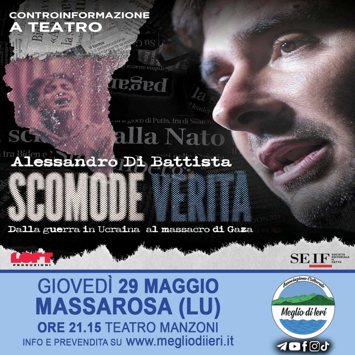 Locandina Di Battista evento maggio 2025