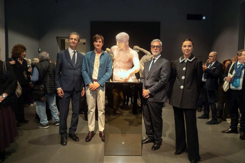 Mostra Versus Massimiliano Pelletti Roma Nella Foto Stephane Verger Massimilano Pelletti Federico Mollicone Barbara Paci