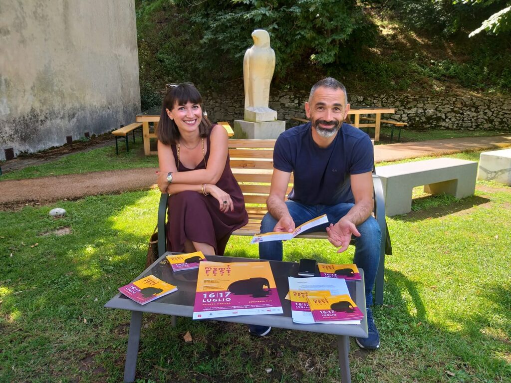 Alessandra Evangelisti e Davide Monaco foto di archivio