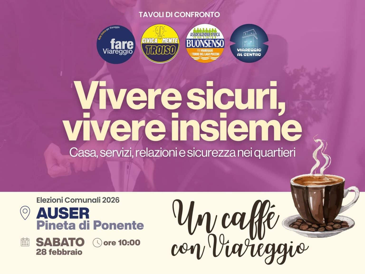 Un caffé con Viareggio
