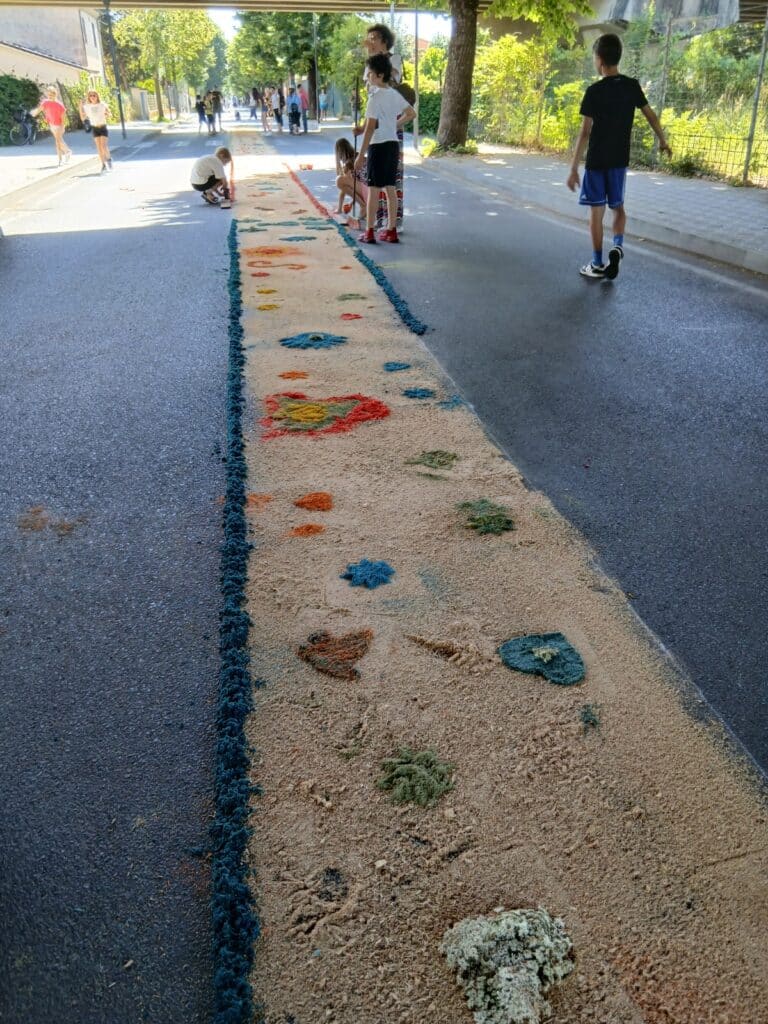 Tappeti infiorata torre del lago