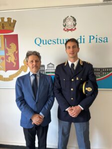 La Questura di Pisa si rafforza: arriva il commissario Vincenzo Mungari