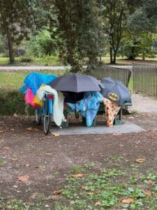 tenda panchina pineta viareggio