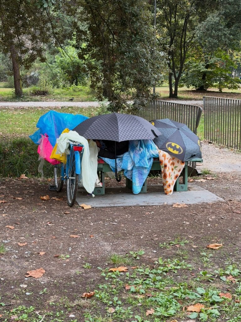 tenda panchina pineta viareggio